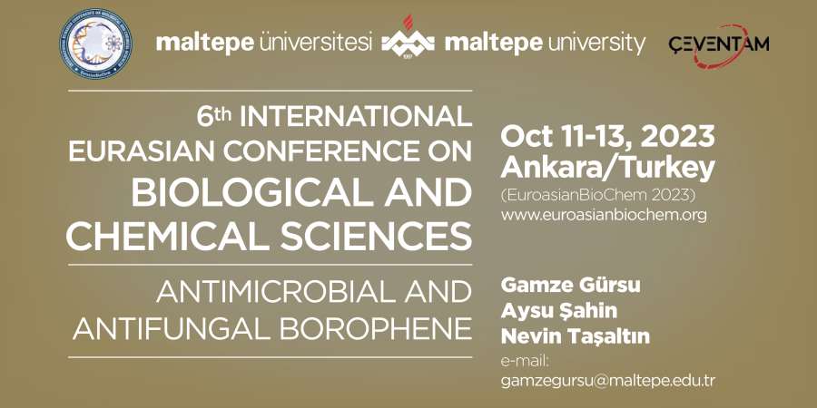 6 th International Eurasian Conference On Biological and Chemical Sciences